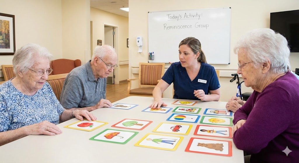 Gentle memory care support