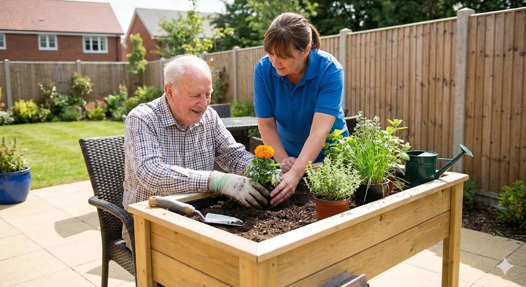 Compassionate memory care support for seniors